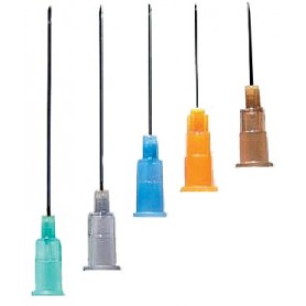 Ace hipodermice sterile 25G 5/8" (0,5x16mm) - portocaliu - 100 buc