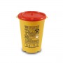 Cutie plastic pentru deseuri taioase (ace de injectie) 0,7 L