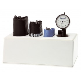 Tensiometru mecanic Riester R1 antisoc cu 3 mansete si suport