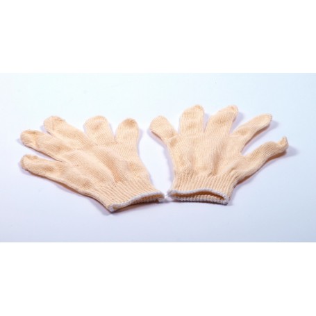Manusi tricot 1 pereche marimea 12, cod culoare - maro