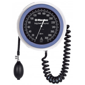 Tensiometru de perete Riester big ben cu cadran rotund, manseta velcro pentru adulti, 2 tuburi, 1459