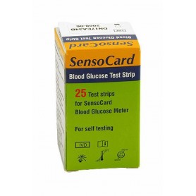 Teste glicemie Sensocard, 25 buc /cut
