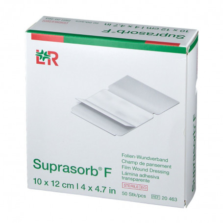 Pansament film steril Suprasorb F 10 cm x 12 cm 50 buc/cut
