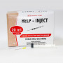 Seringi 20ml cu ac 20G x 1 1/2 - Help Inject - cutie 50 buc