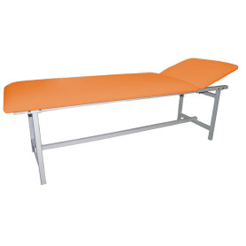 Canapea examinare dezasamblabil, portocaliu, 190 x 60 x 75 cm