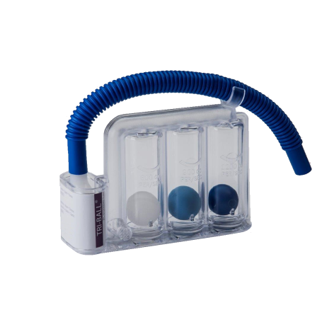 Dispozitiv pentru gimnastica respiratorie TRI-BALL®