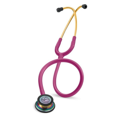 Stetoscop Littmann Classic III zmeura, capsula curcubeu - 5806