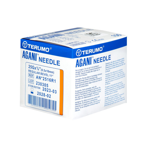 Ace hipodermice Terumo Agani 25G 0,5x16 mm – AN*2516R1