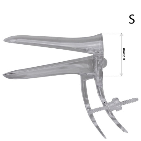 Specul vaginal cu surub median Prima, 20 mm,  steril - S