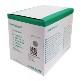 Ace hipodermice sterile Sterican® 27G x 1½", 0,40 x 40 mm, B. Braun – 100 buc.