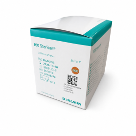 Ace hipodermice sterile Sterican 26G x 1″, 0,45 x 25 mm, maro, B. Braun – 100 buc.
