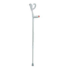 Carja de antebrat cu maner fix, gri, aluminiu, max. 120 kg - Mobiak, REF 0806531