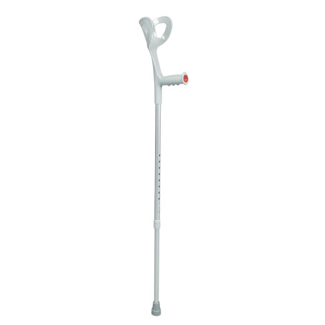 Carja de antebrat cu maner fix, gri, aluminiu, max. 120 kg - Mobiak, REF 0806531